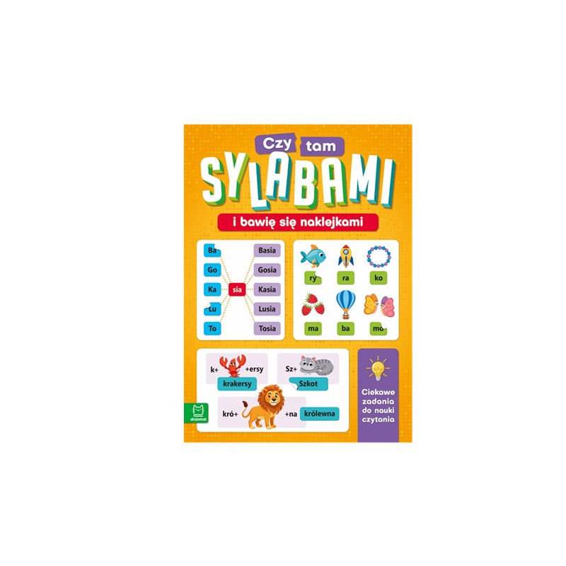 Czytam sylabami i bawię się naklejkami ... 41635