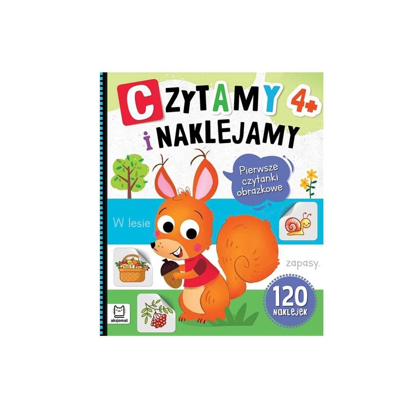 Czytamy i nakl.Pierwsze czytanki obrazkowe4+ 39167