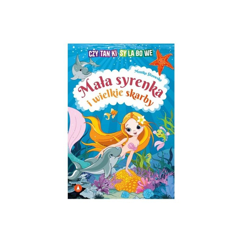 Czytanki sylab.Mała syrenka i wielkie skarby 77834