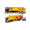 Dickie City ciężarówka z naczepą DHL 35cm 374-7018
