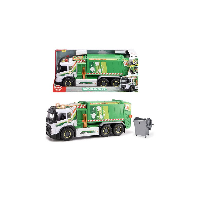 Dickie Giant śmieciarka św/dźw 374-9040