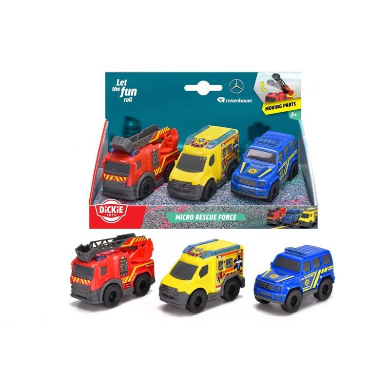 Dickie SOS micro pojazdy ratunkowe 3wz 371-2029