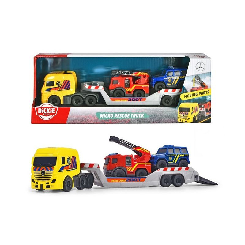 Dickie SOS mini laweta z pojazdami 32cm 371-5020