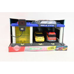 Dickie stacja ratownicza+3 pojazdy św/dźw 371-6027