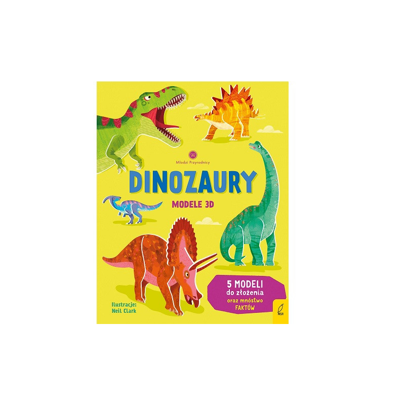 Dinozaury modele 3D Młodzi przyrodnicy 75361