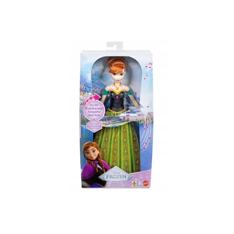 DISNEY Frozen śpiewająca Anna JDX53