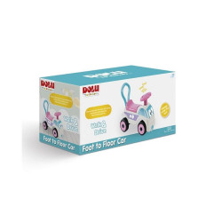 DOLU jeździk różowo-biały 2621 26217