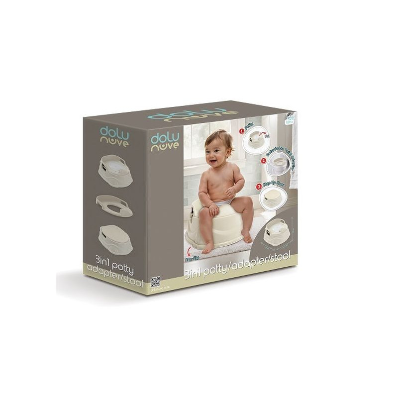 DOLU nocnik 3w1 beżowy 7182 71828