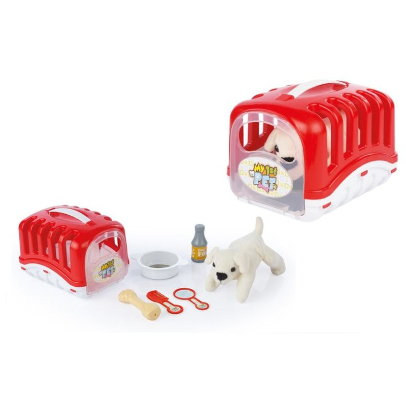 DOLU piesek w kojcu + akcesoria 5003