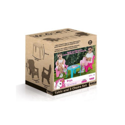 DOLU Unicorn stolik + 2 krzesełka 2503 25036