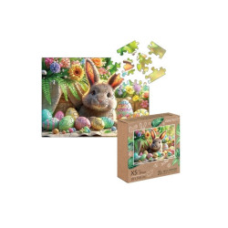 PUZZLE DREWNIANE 50EL ZAJĄCZEK WIELKAN. ALEXANDER