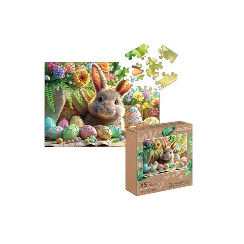 PUZZLE DREWNIANE 50EL ZAJĄCZEK WIELKAN. ALEXANDER