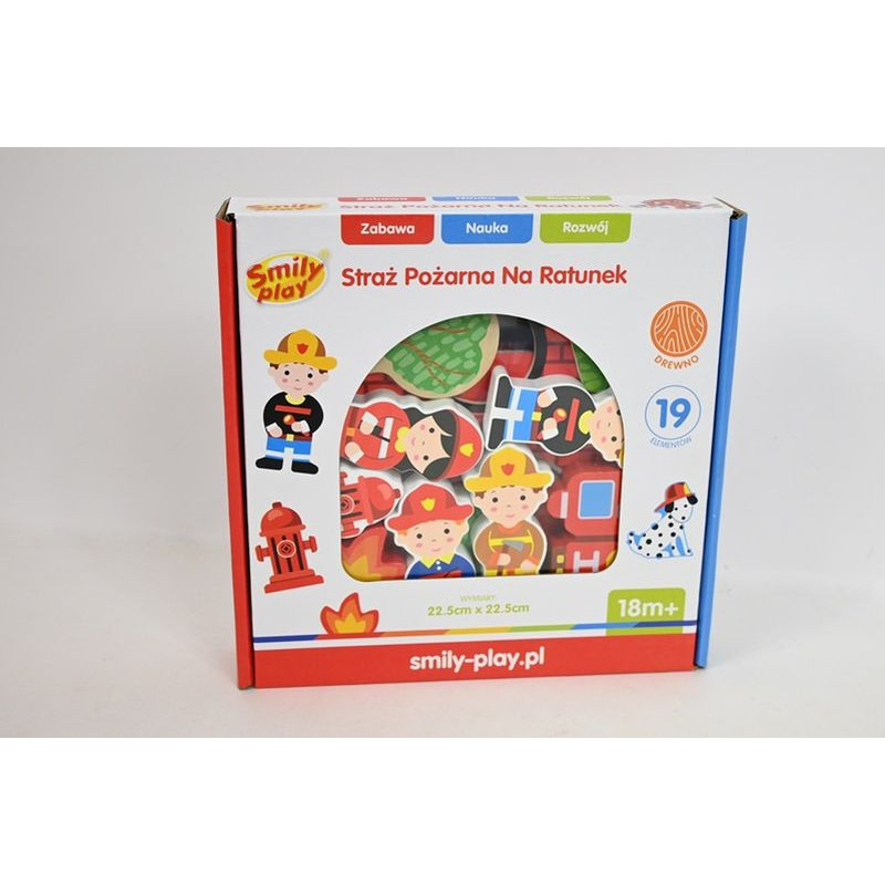 Drewniana remiza strażacka SmilyPla.SPW84940 49405