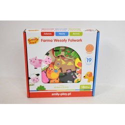 Drewniany domek farma SmilyPlay SPW84939 49399