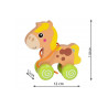 Drewniany konik d/ciągn.SmilyPlay SPW84982 49825