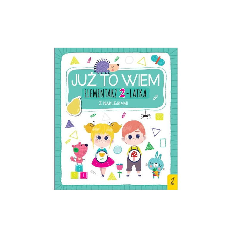 Elementarz 2-latka z naklejkami 50433