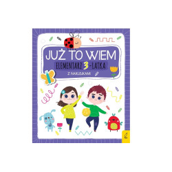 Elementarz 3-latka z naklejkami 79680