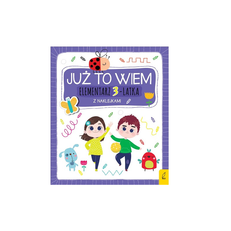 Elementarz 3-latka z naklejkami 79680