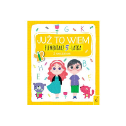 Elementarz 5-latka z naklejkami 50426