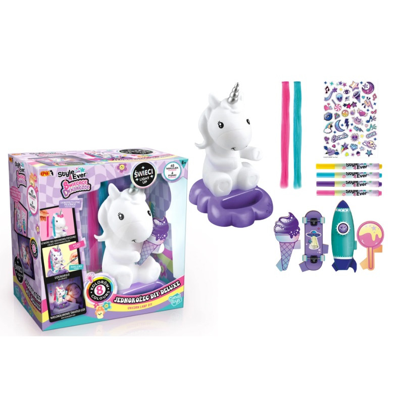 EPEE Dekorożce jednorożec deluxe świec. EP60086