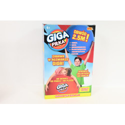 EPEE Gigapiłka czarna z pompką EP60396