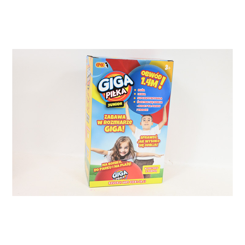 EPEE Gigapiłka Junior niebieska z pompką EP60400