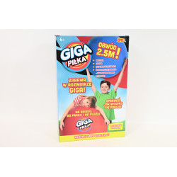 EPEE Gigapiłka czerwona z pompką EP60396