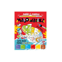 Farbki i pędzelek Malowanka Użyj wody ... 40577