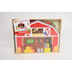 Farma drewniany domek SmilyPlay SPW84946 49467