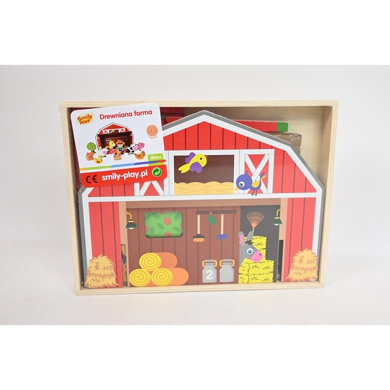 Farma drewniany domek SmilyPlay SPW84946 49467
