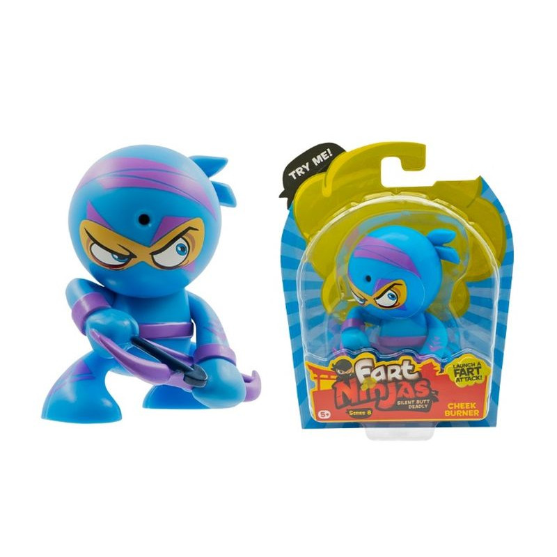 FART NINJAS fig.z dźwiękiem Cheek Burner 70696