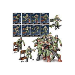 Figurka żołnierz z akcesoriami A-2145 20337