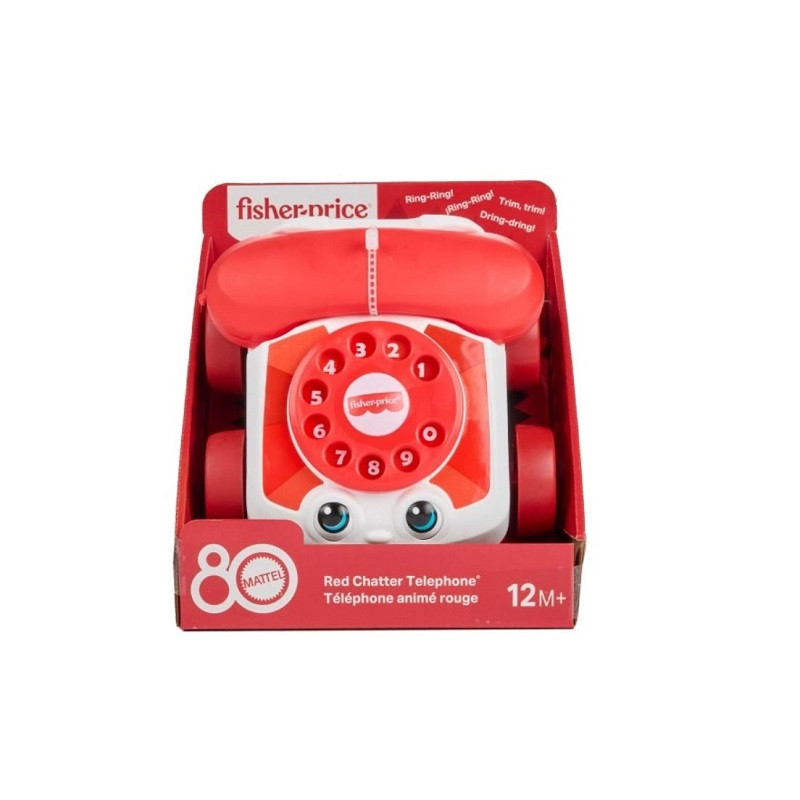 FP telefonik dla gadułki 80TH czerwony JGG97 /2