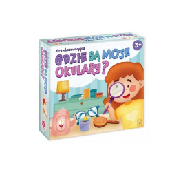Gdzie są moje okulary?Gra obserwacyjna 3+ 42593