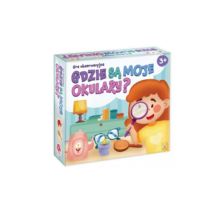 Gdzie są moje okulary?Gra obserwacyjna 3+ 42593