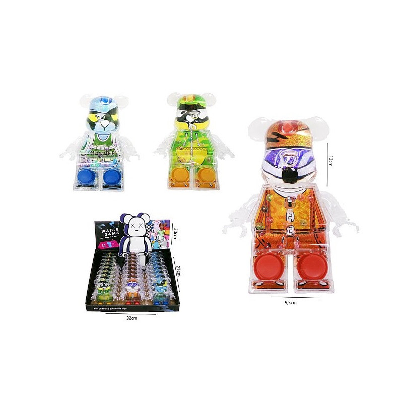 Gierka wodna miś 13cm 3kol H13928 51278