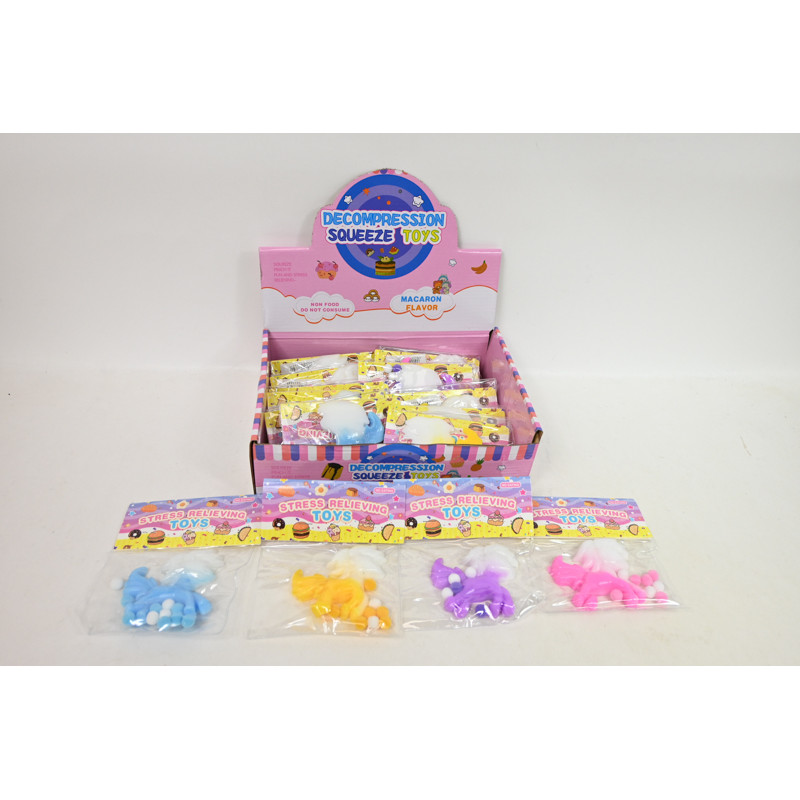 Gniotek jednorożec 16szt/disp Z10405 83344