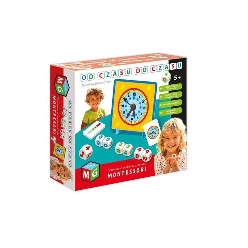 Gra montesorri Od czasu do czasu Nauka czasu 05921