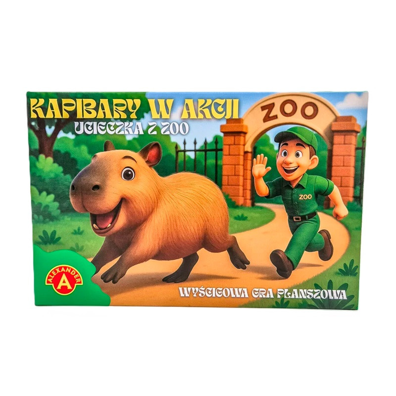 Gra plansz.Kapibary w akcji Ucieczka z ZOO 31584