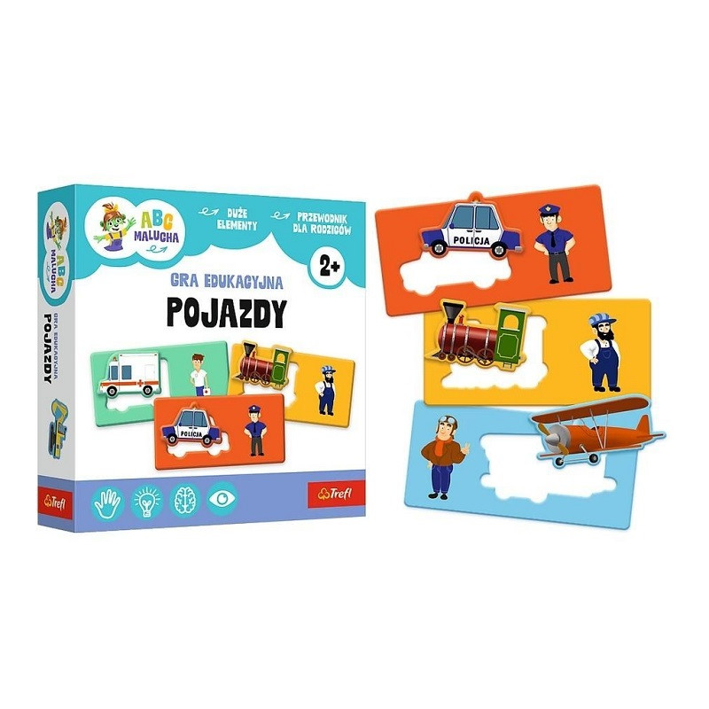 GRA Pojazdy /ABC Malucha /Rodz.Treflików 02907