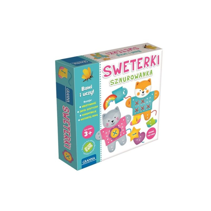 GRA Sweterki sznurowanka 00438 04380