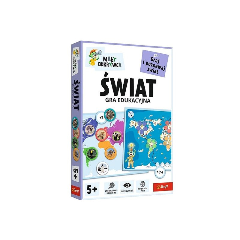 GRA Świat / Mały Odkrywca RodzinaTreflików 02807
