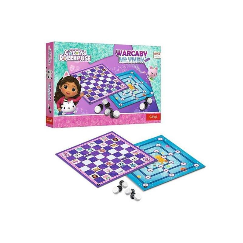 GRA Warcaby i Młynek Gabby_s Dollhouse 02800