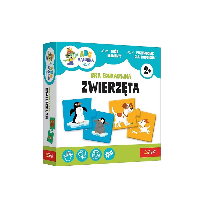 GRA Zwierzęta /ABC Malucha /Rodz.Treflików 02905