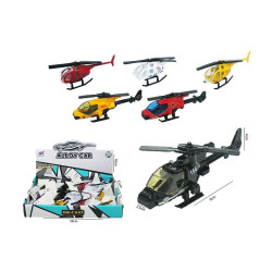 Helikopter 9cm metal 12szt/disp H13569 44447