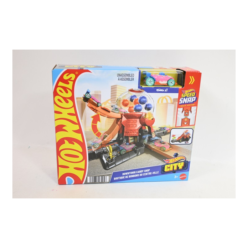 HW City Sklepik Guma balonowa+autko JBM62