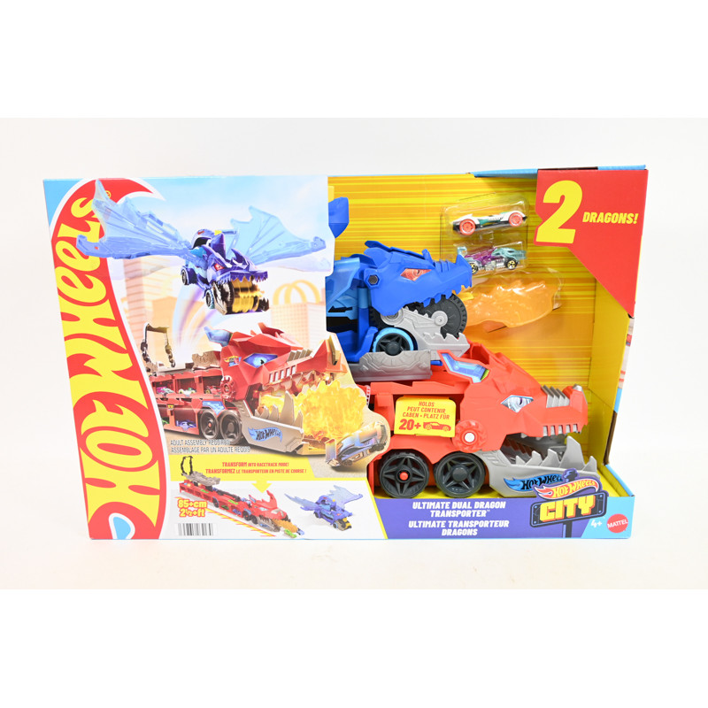 HW City transporter podwójny smok 2w1 JBM72