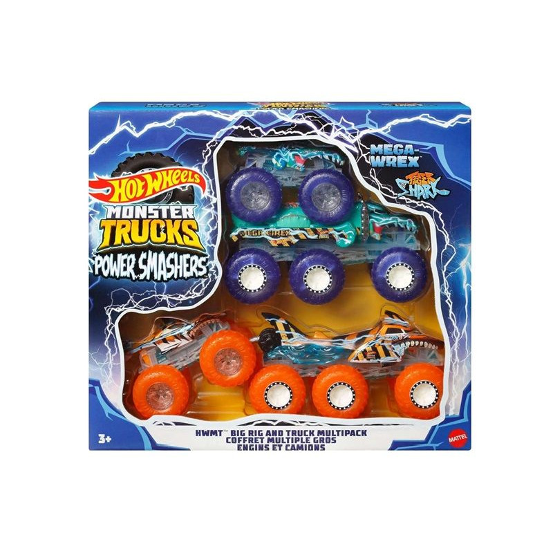 HW MT Power Smashers zestaw pojazdów HYJ29 /4