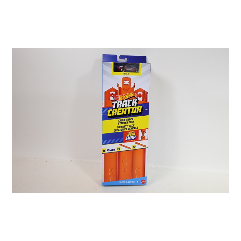 HW zestaw torów-elastyczne,proste+autko JDW43