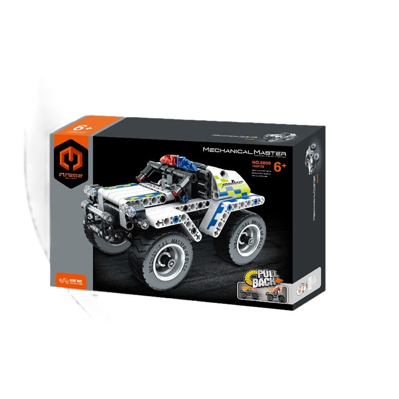 IM.MASTER klocki auto policja 199el 5805 40172